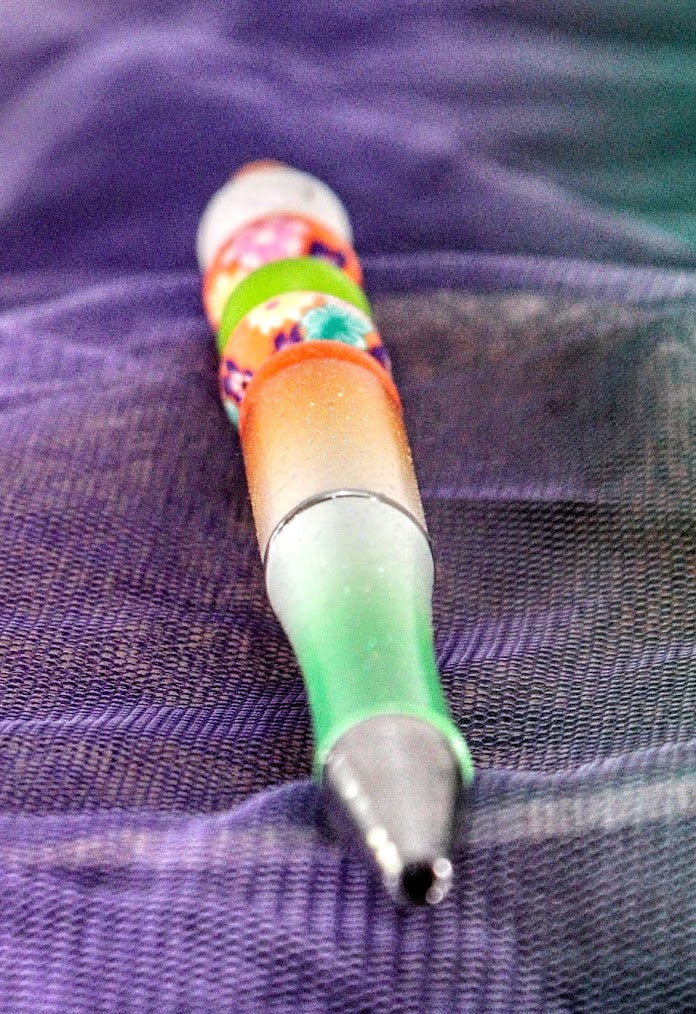 Pen Decorative - hand designed 05